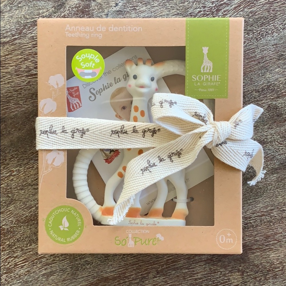 Sophie the giraffe teether, brand new